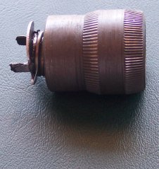 Side view of clutch assembly